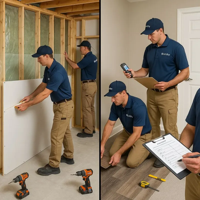 Repairs and Reconstruction process in Emmaus, PA