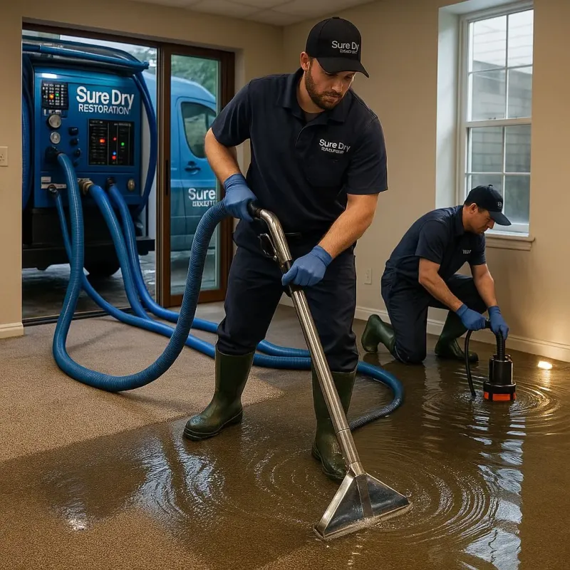 Water Extraction and Removal process in Emmaus, PA